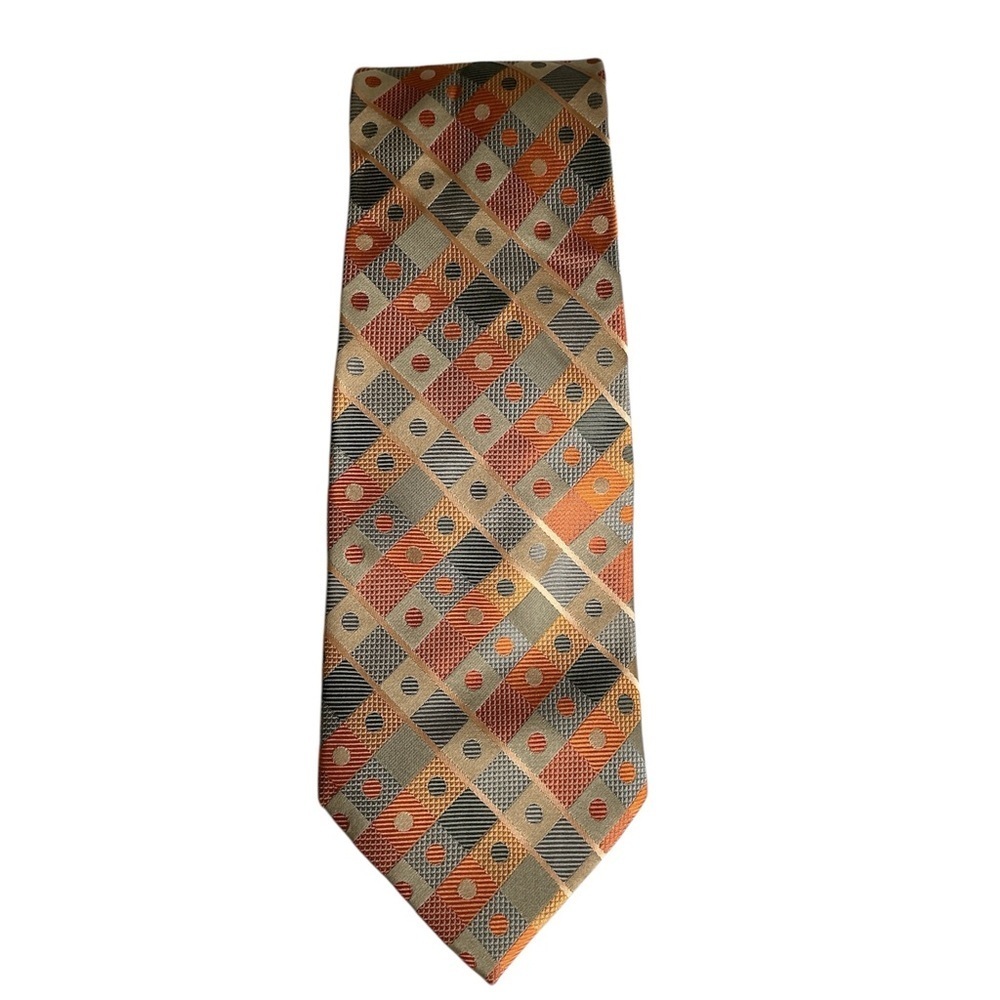 Stacy Adams Multicolor Checkered Tie *